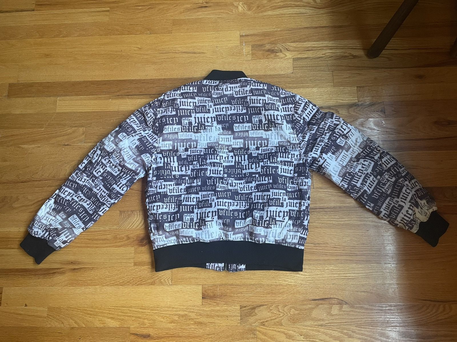 Vfiles VFiles x Juicy Couture Full Zip Bomber Jacket Made in USA Size US XS / EU 42 / 0 - 2 Thumbnail