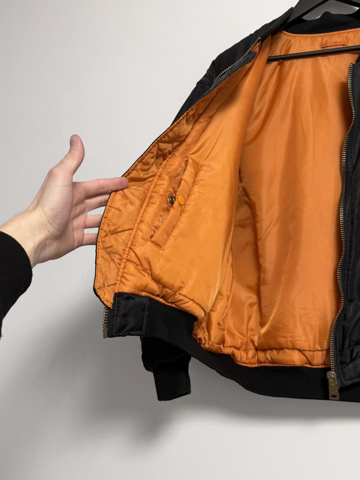Other Security Bomber Jacket Vintage Y2k Boxy Fit Streetwear Alpha Size US L / EU 52-54 / 3 - 18 Thumbnail