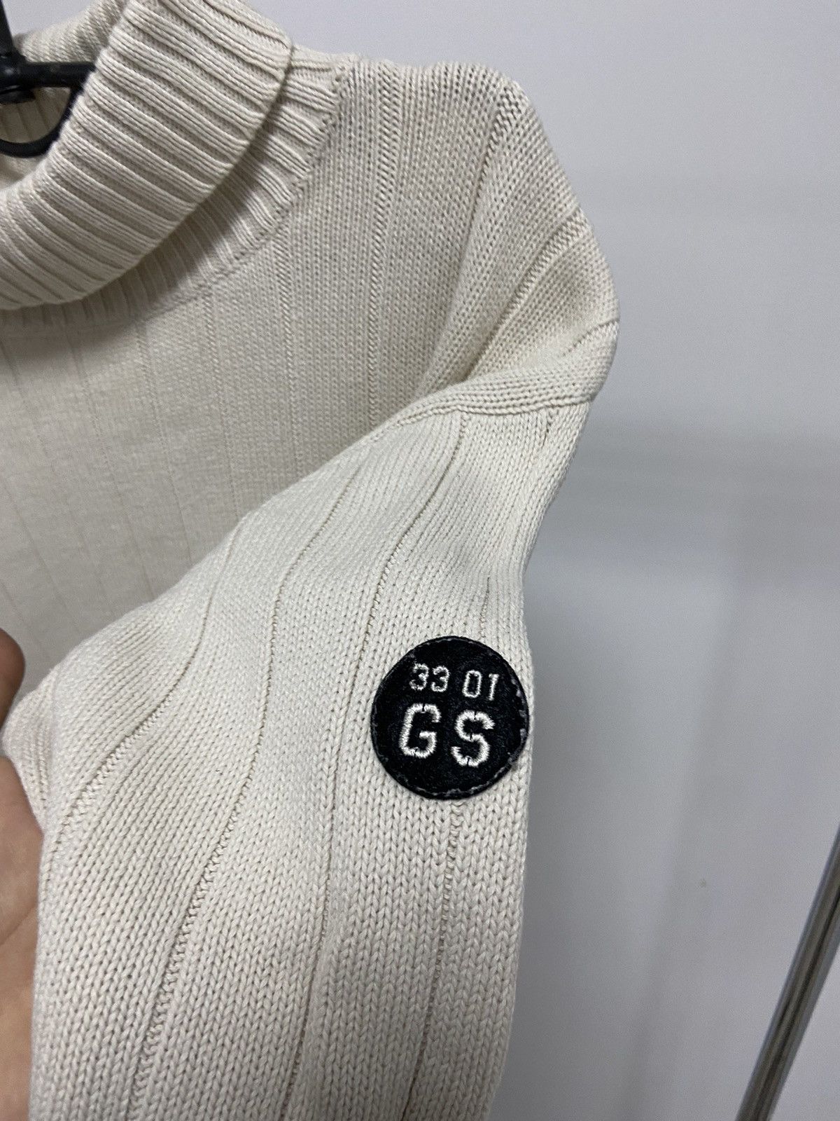 G-Star × Vintage G-Star Vintage Knitted High Throat Turtle Neck Size US XL / EU 56 / 4 - 3 Thumbnail