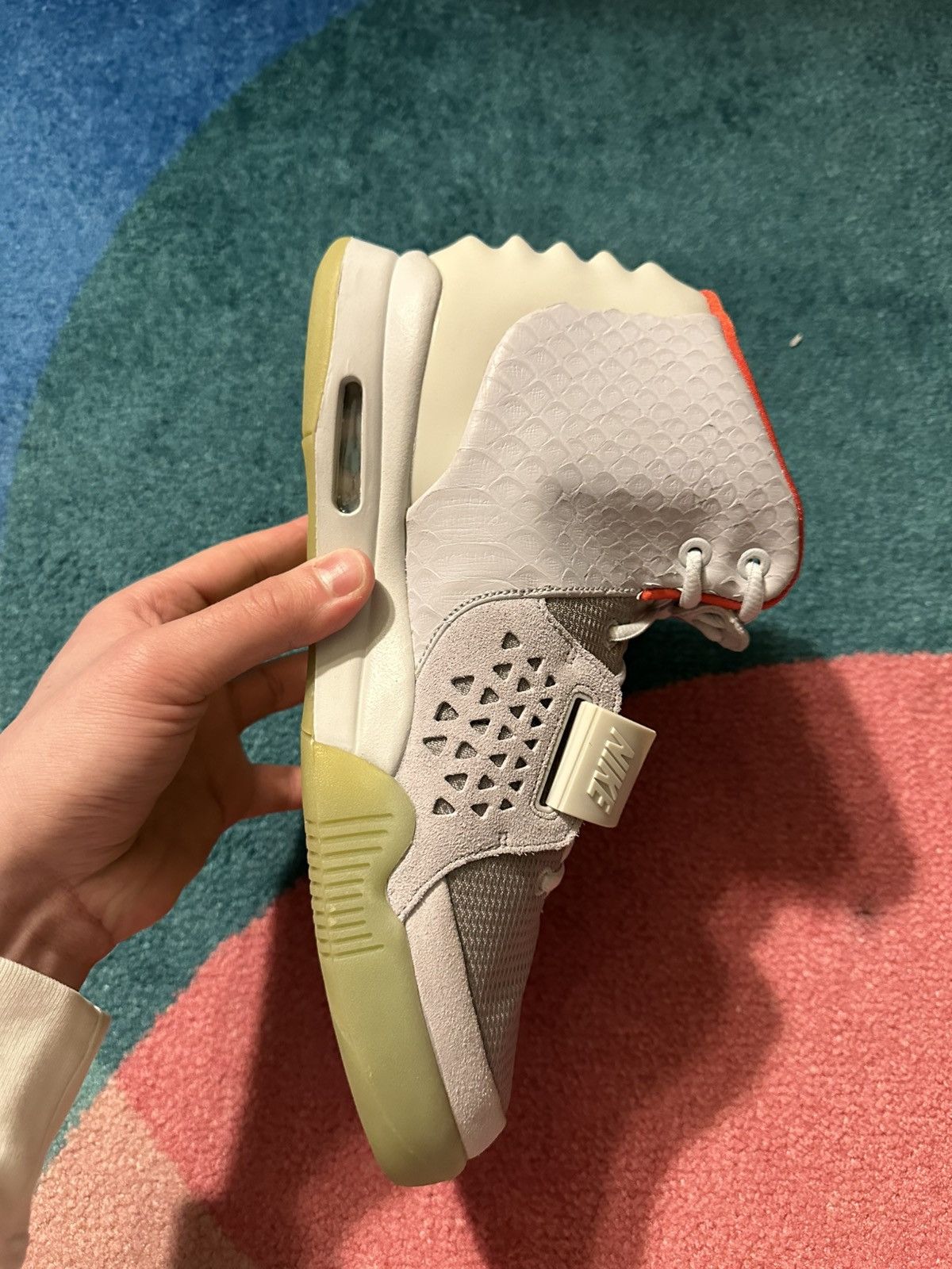Kanye West × Nike Nike Air Yeezy 2 NRG ‘Pure Platinum’ Size US 11.5 / EU 44-45 - 13 Thumbnail