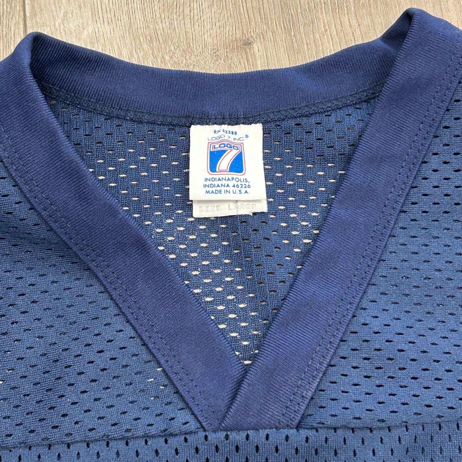 Logo 7 × Vintage vintage 1990s Logo 7 San Diego Chargers Seau #55 jersey Size US L / EU 52-54 / 3 - 4 Thumbnail