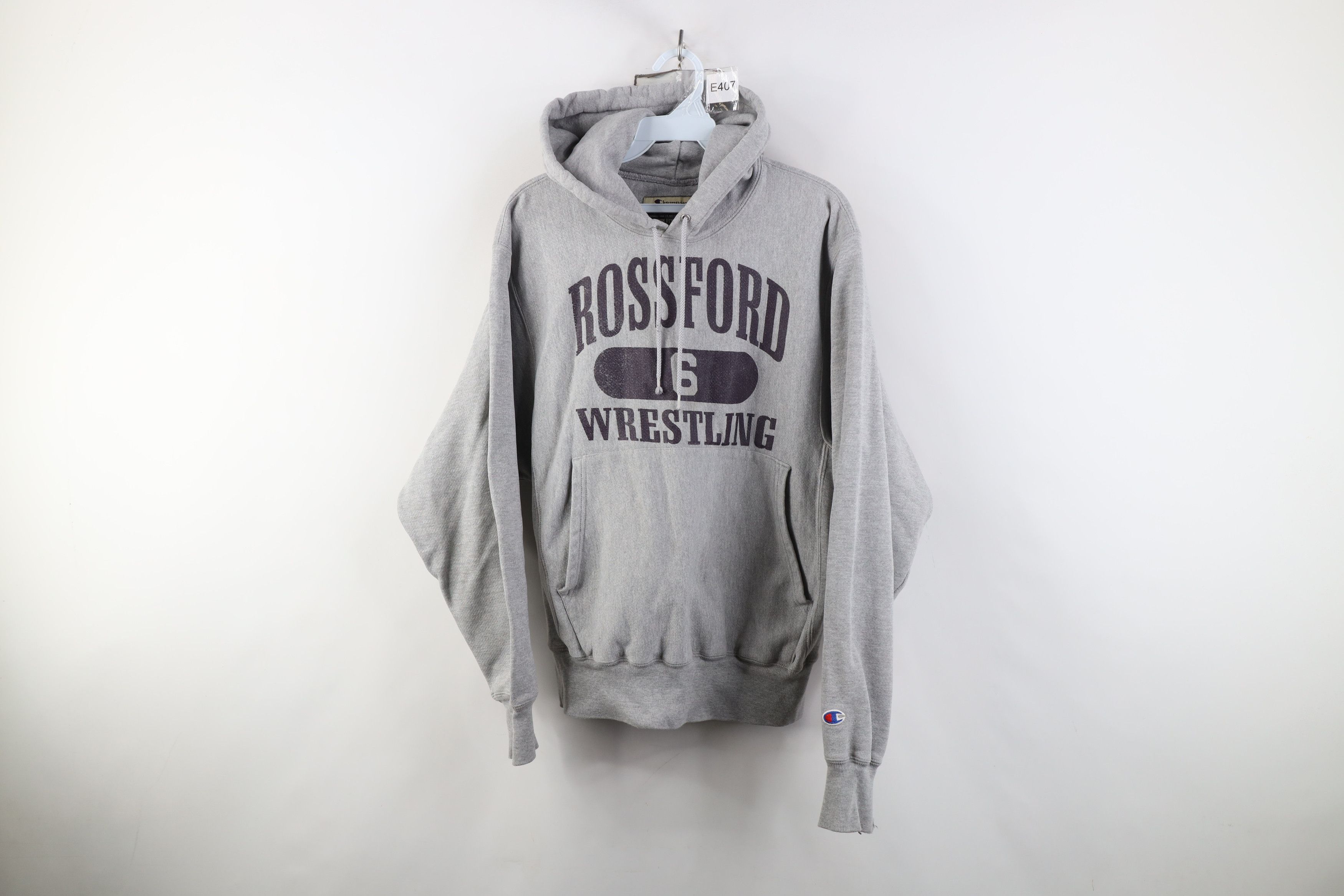 Champion Vintage 90s Champion Reverse Weave Wrestling Sweatshirt Size US S / EU 44-46 / 1 - 1 Thumbnail