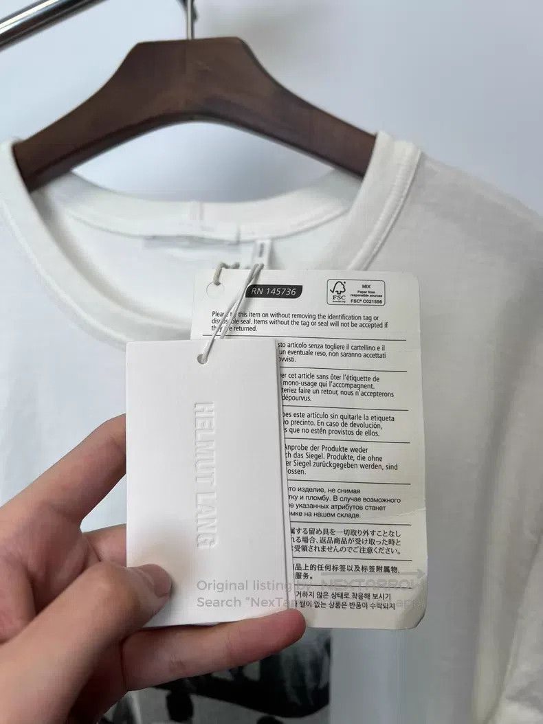 Helmut Lang Helmut Lang Portrait Printed T-Shirt Size US L / EU 52-54 / 3 - 4 Thumbnail