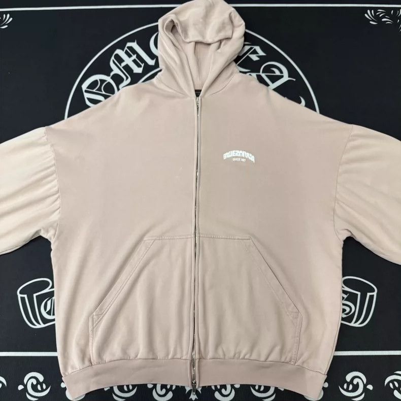 Balenciaga Balenciaga Pink zipper hoodie Size M / US 6-8 / IT 42-44 - 1 Thumbnail