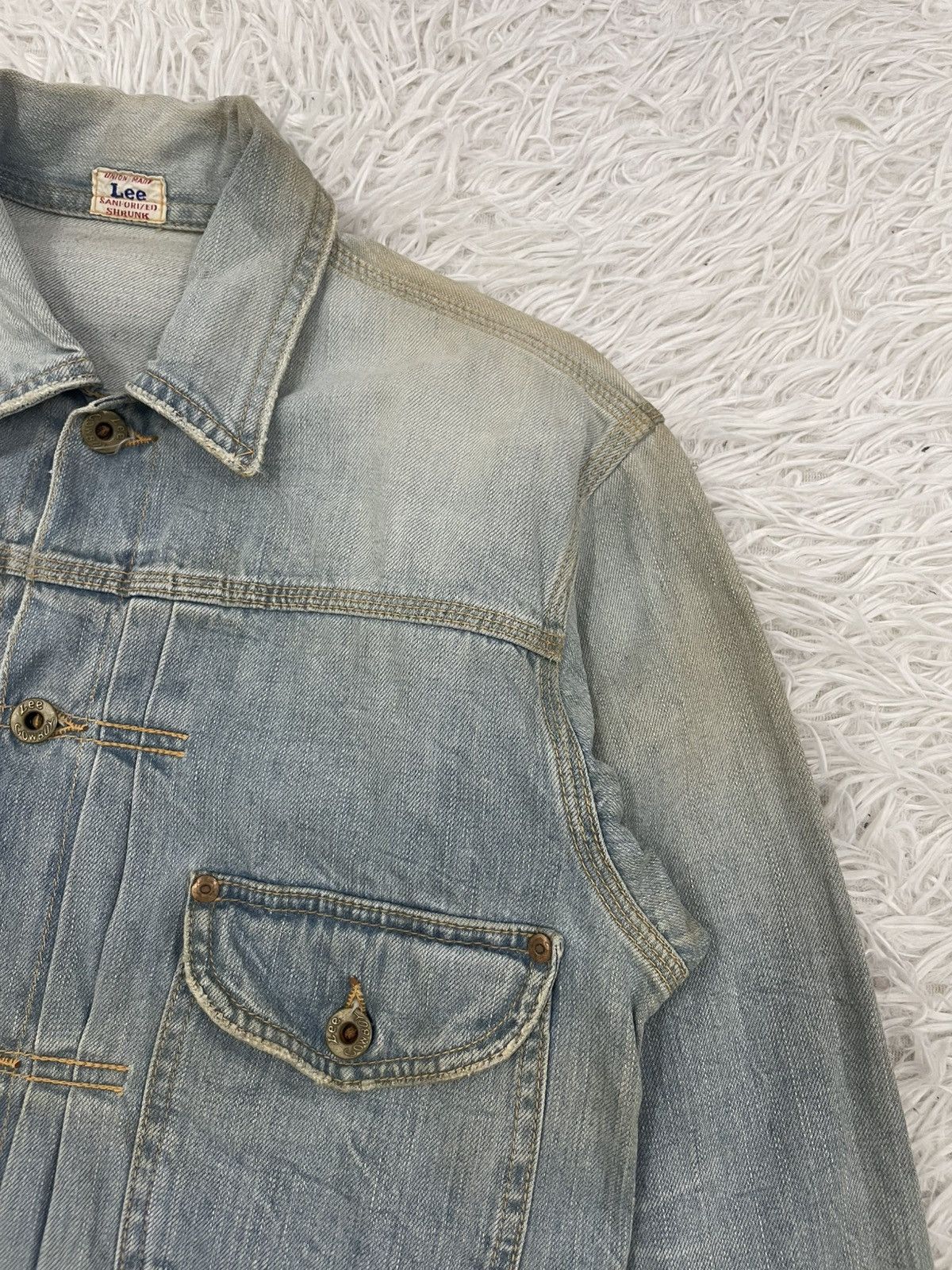 Lee Vintage Lee Cowboy Lot 1011 Denim Jacket Size US S / EU 44-46 / 1 - 5 Thumbnail
