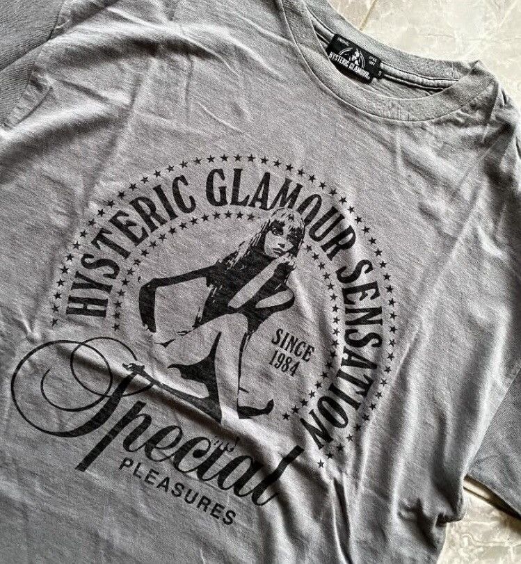 Hysteric Glamour × Japanese Brand × Vintage Vintage Hysteric Special Plesures Girl Tee Size US S / EU 44-46 / 1 - 2 Thumbnail