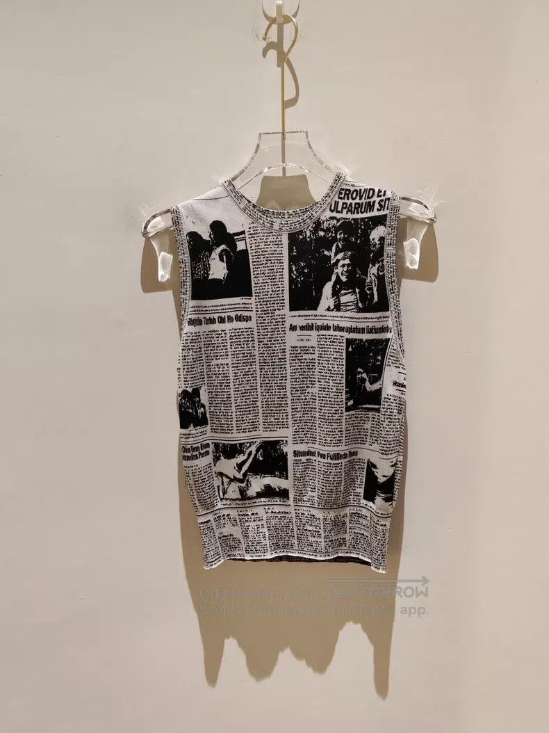 Balenciaga Balenciaga Knitted T-Shirt Size XS / US 0-2 / IT 36-38 - 1 Thumbnail