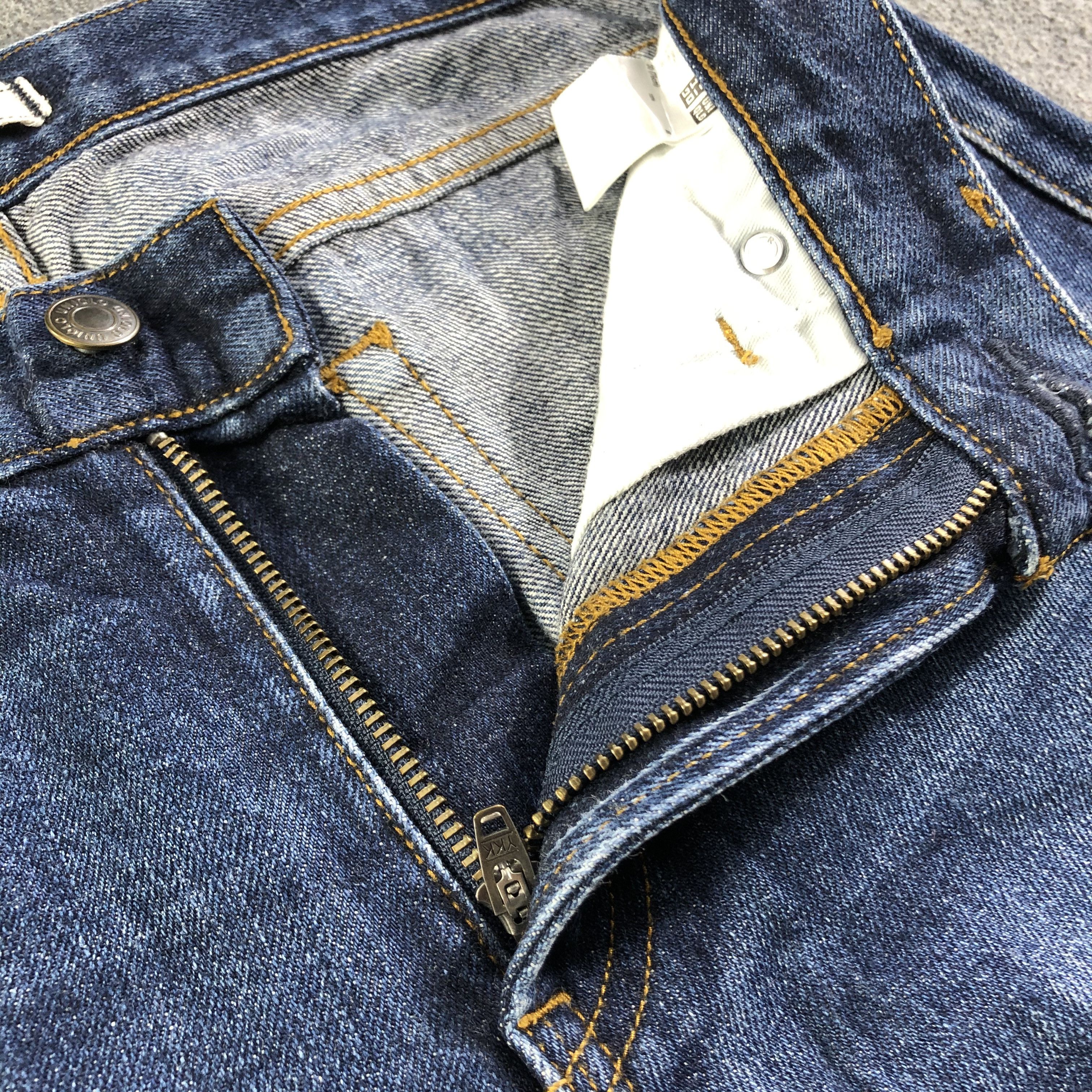 Uniqlo Blue Wash Uniqlo Selvedge Jeans-J2976 Size US 32 / EU 48 - 6 Thumbnail