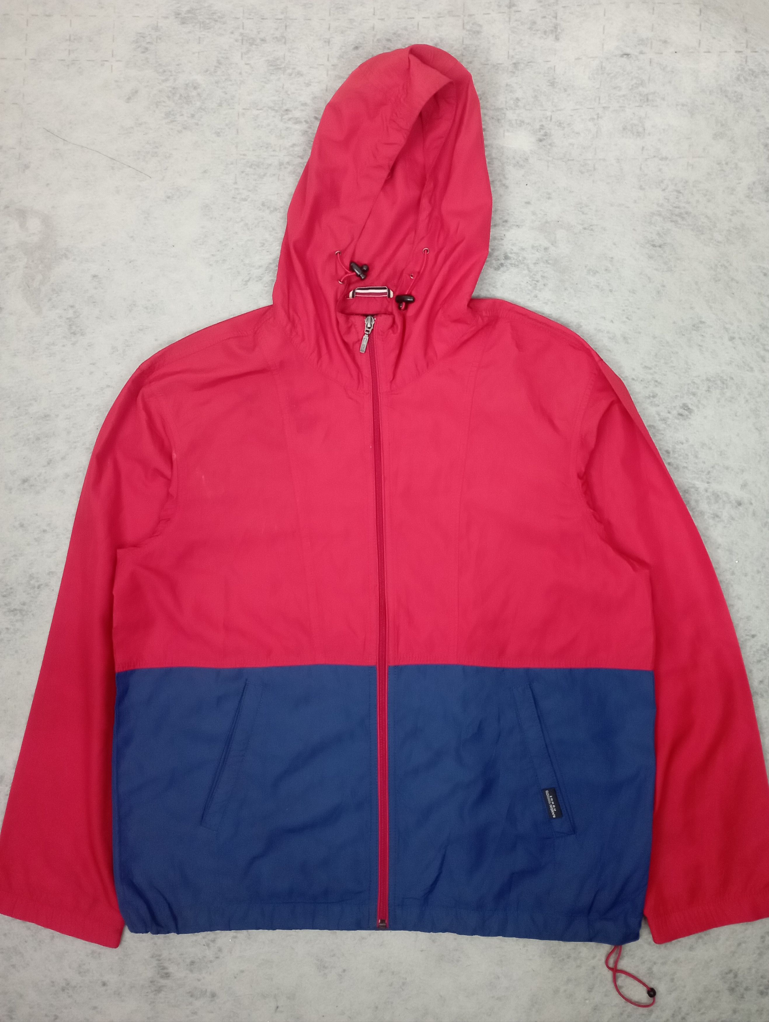 Kansai Yamamoto × Vintage Vintage Kansai Yamamoto Two Tone Windbreaker Jacket Size US L / EU 52-54 / 3 - 1 Thumbnail