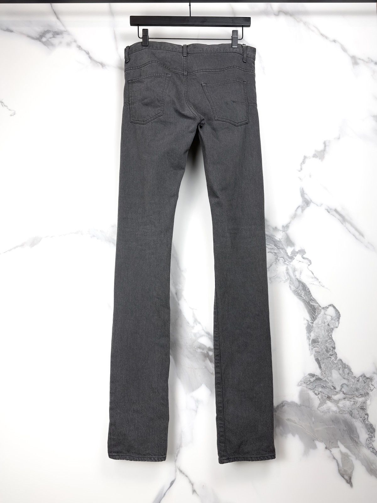 Dior Dior Homme Unaltered Dark Gray Skinny Denim Jeans KVA Size US 30 / EU 46 - 2 Thumbnail