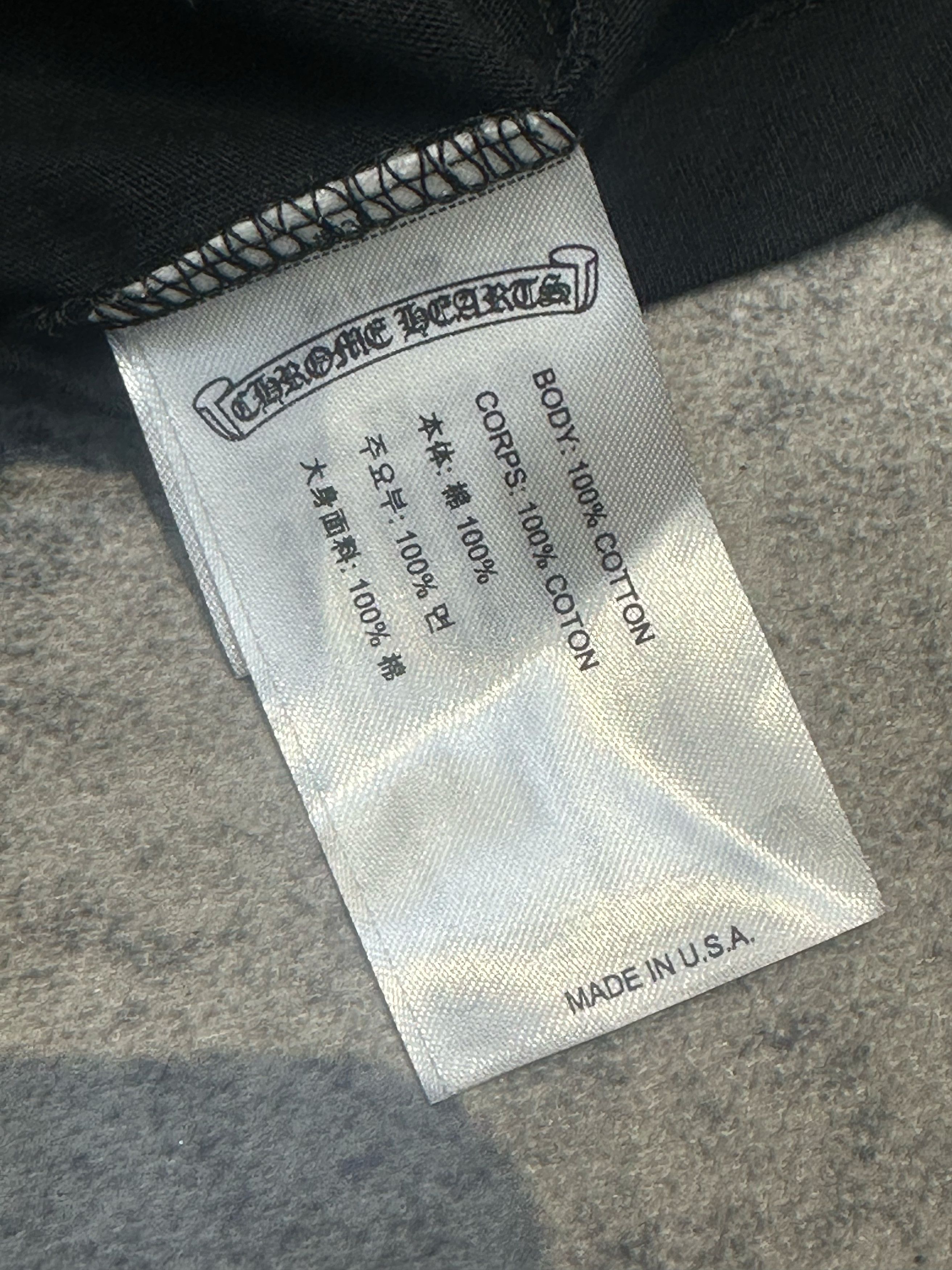 Chrome Hearts CHROME HEARTS LONG SLEEVE POCKET CREW Size US L / EU 52-54 / 3 - 8 Thumbnail