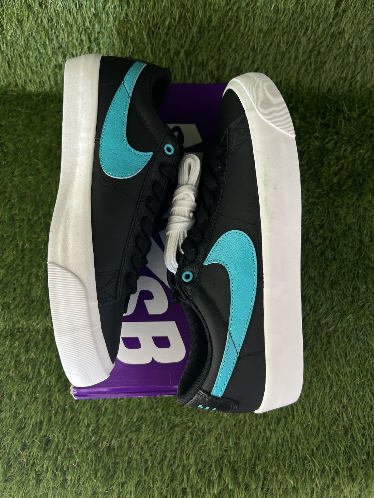 Nike Nike SB Blazer Low Pro GT Black Dusty Cactus Size US 9 / EU 42 - 4 Thumbnail