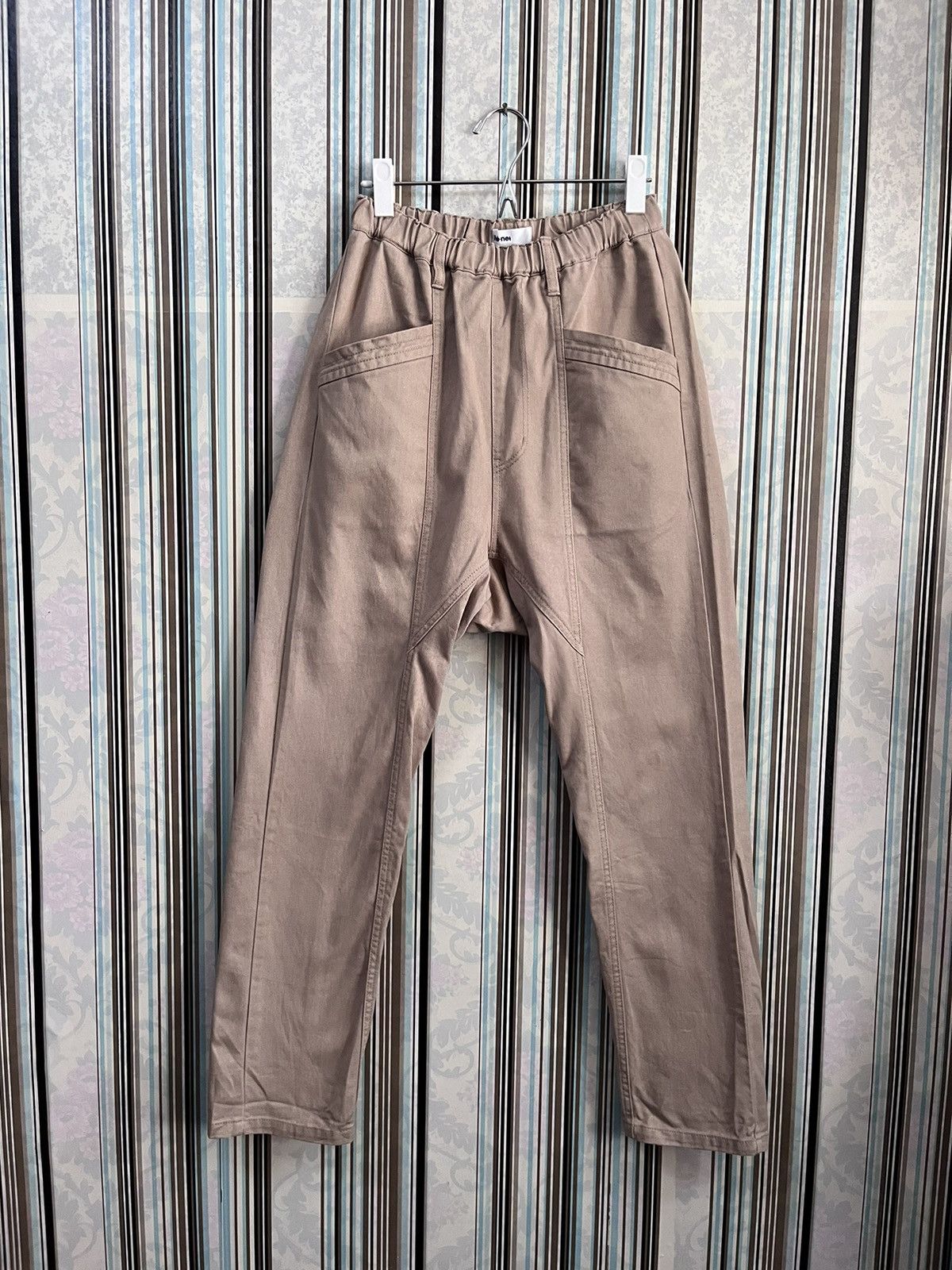 Ne-Net 2000s issey miyake bush- khaki #C2 Size US 28 / EU 44 - 3 Thumbnail