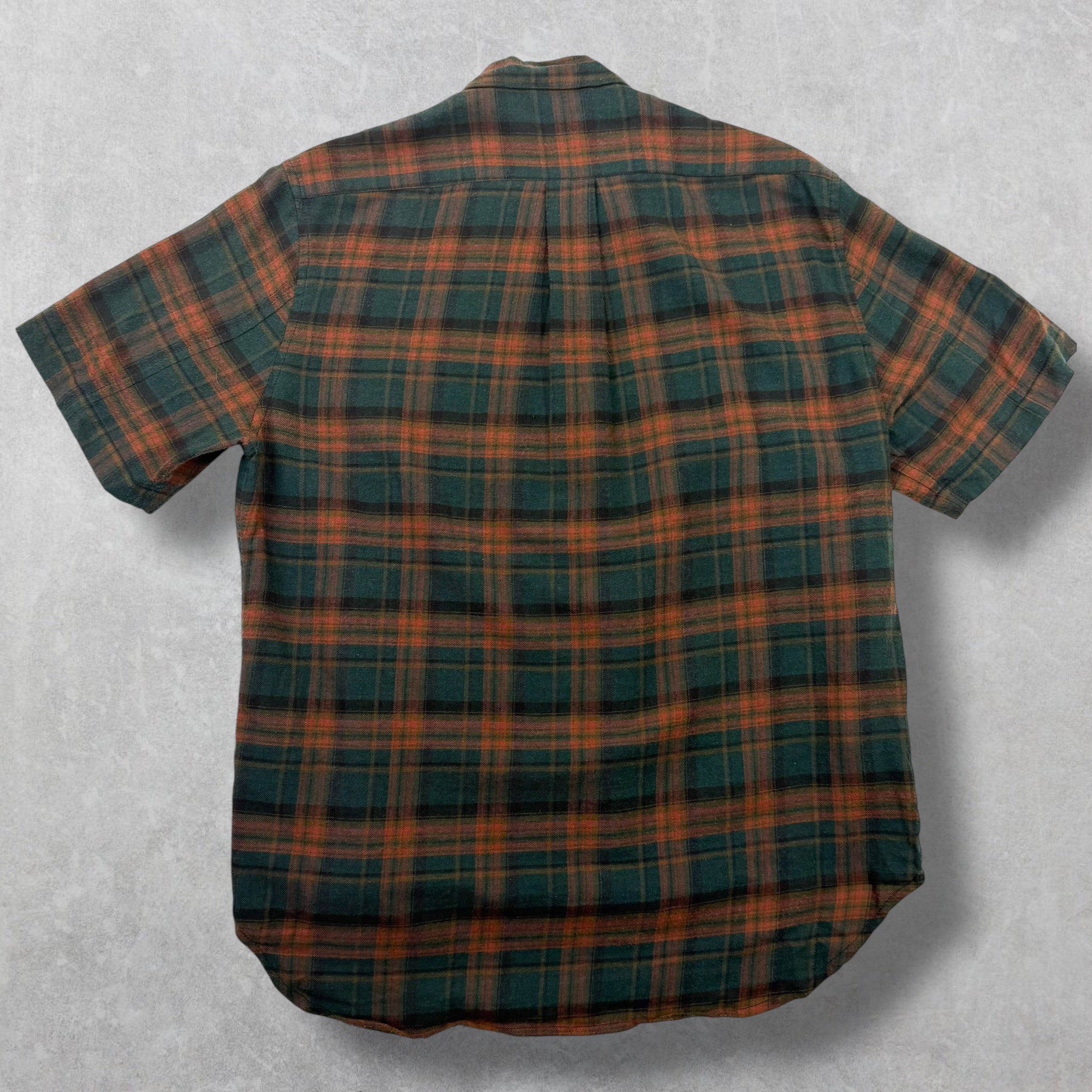 Chrome Hearts Chrome Hearts Green/Red Plaid Zip Up Shirt Small Size US S / EU 44-46 / 1 - 3 Thumbnail