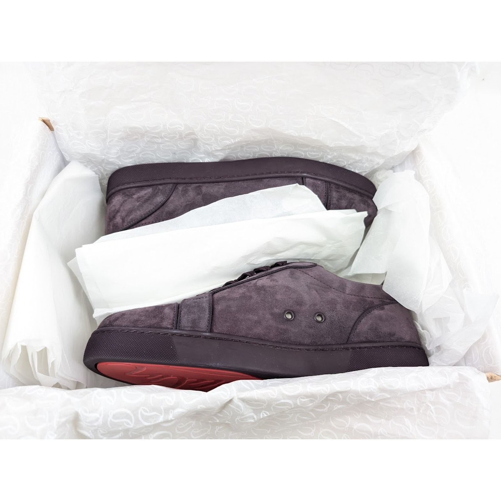 Christian Louboutin o1rshd1 Louis Junior Orlato Flat in Alcazar Size US 12 / EU 45 - 19 Thumbnail