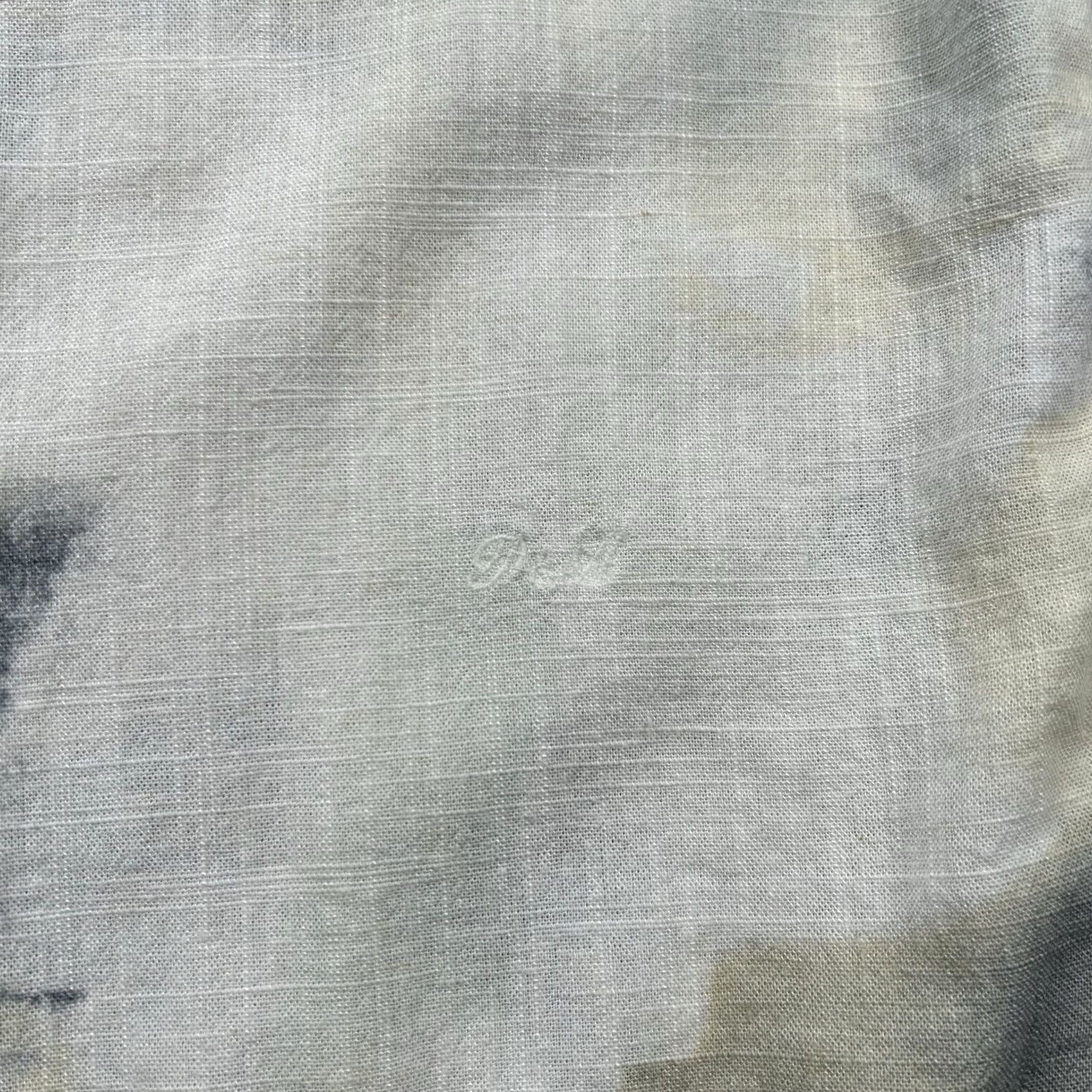 ASH Porter & Ash Shirt Mens L Linen Blend Rayon Geometric Abstract Button Up Beachy Shirt Beach Men's L Ivory Geometric Beach Theme Mens Size US L / EU 52-54 / 3 - 7 Thumbnail