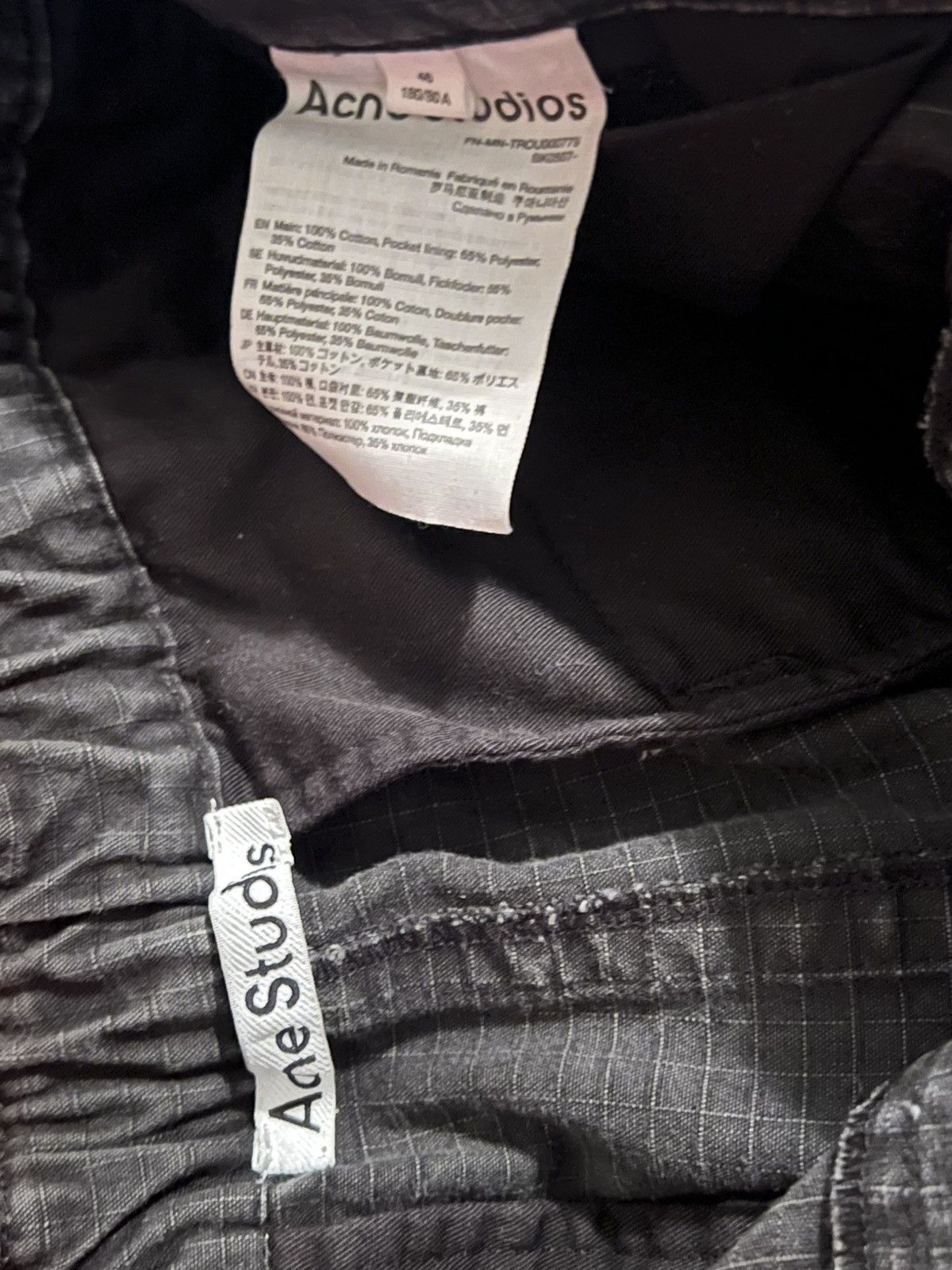 Acne Studios ACNE ZIP OFF PANTS Size US 32 / EU 48 - 3 Thumbnail