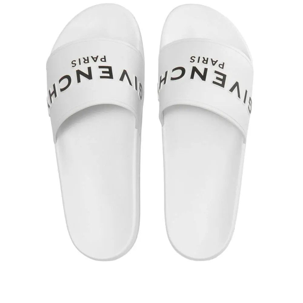 Givenchy o1n1vont1225 Rubber Slides in White Size US 7 / EU 40 - 5 Thumbnail