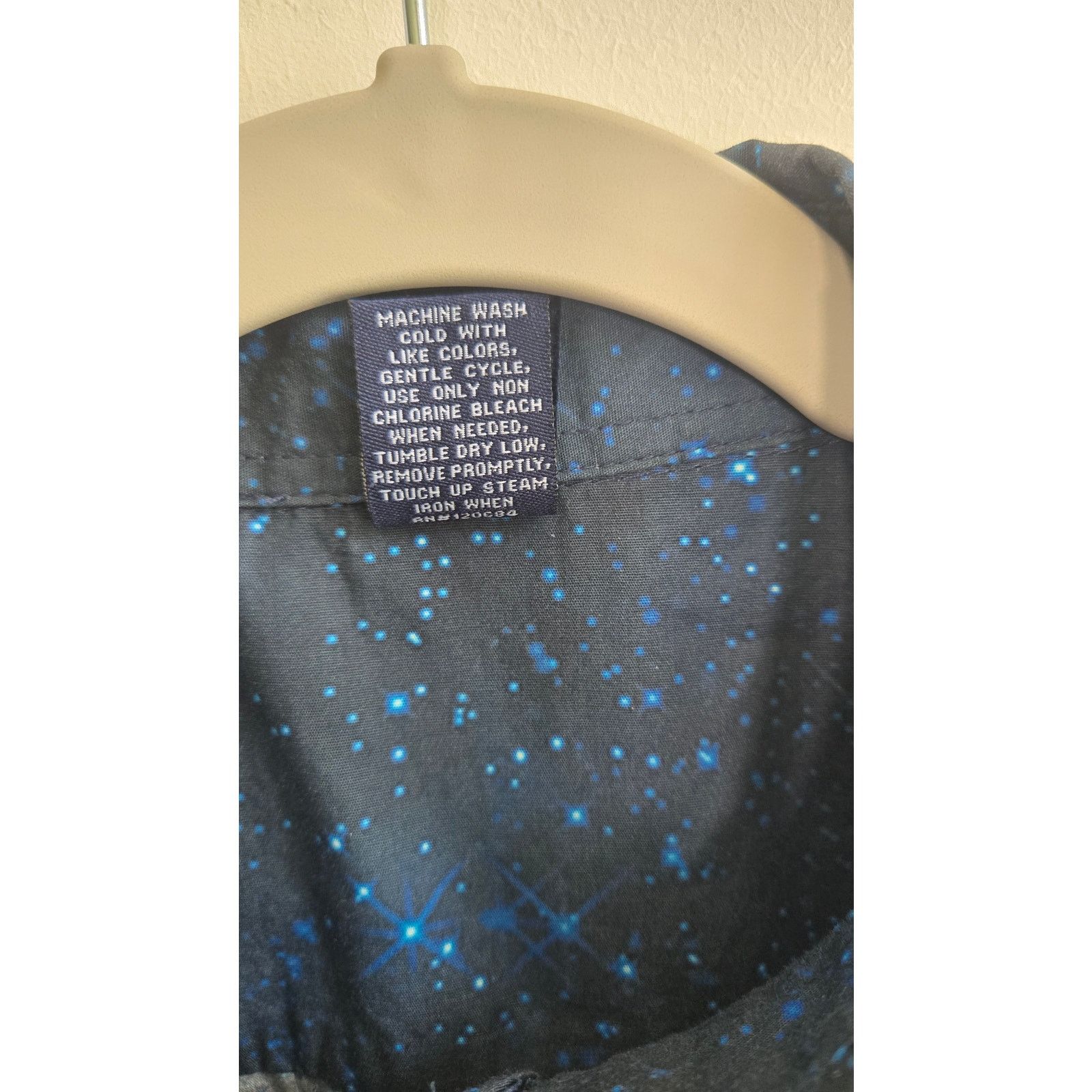 Other Dr. Who Mens Blue Button Down Short Sleeve Shirt Small. Size US S / EU 44-46 / 1 - 6 Thumbnail