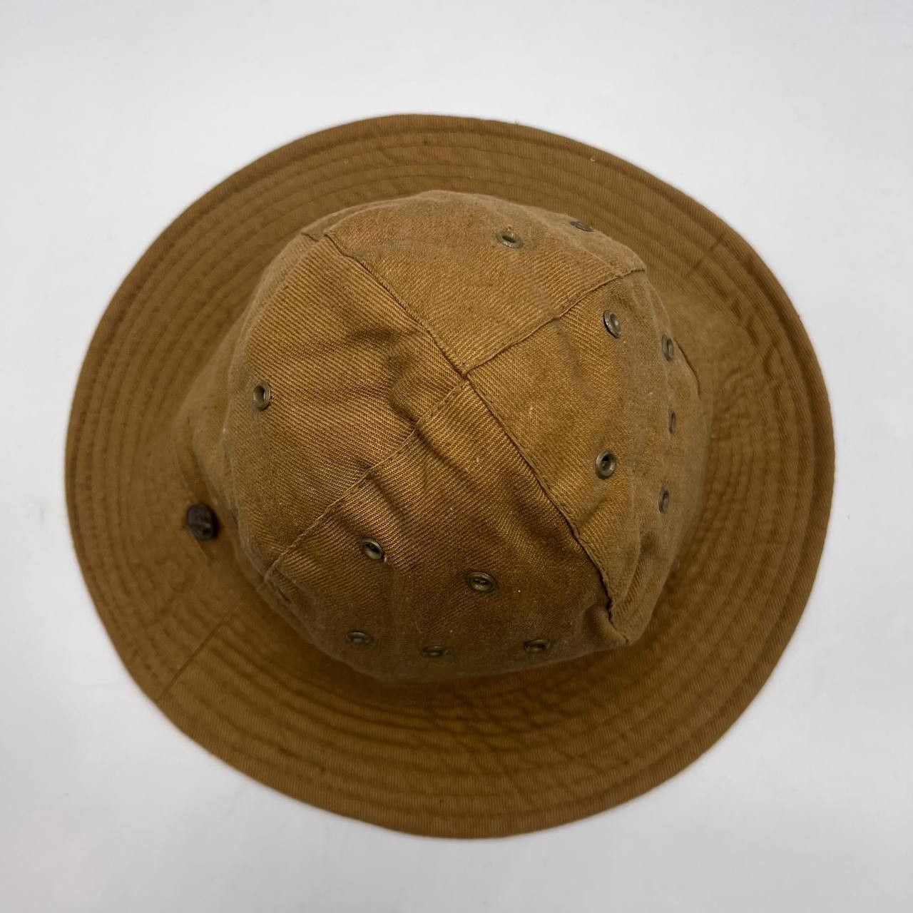 Vintage 1987 Vintage USSR Military Army Bucket Panama Cap Hat Khaki Size ONE SIZE - 3 Thumbnail