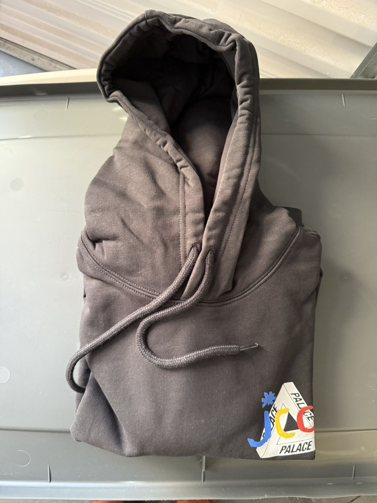 PALACE NEIGHBORHOOD SKULL ZIP HOOD グレー Palace Neighborhood Skull Zip Hood Charcoal - Palace