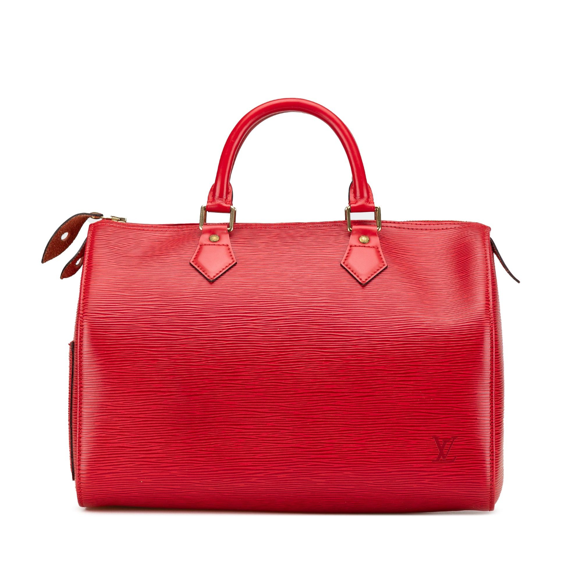 Louis Vuitton Louis Vuitton Epi Speedy 30 Red Size ONE SIZE - 1 Thumbnail