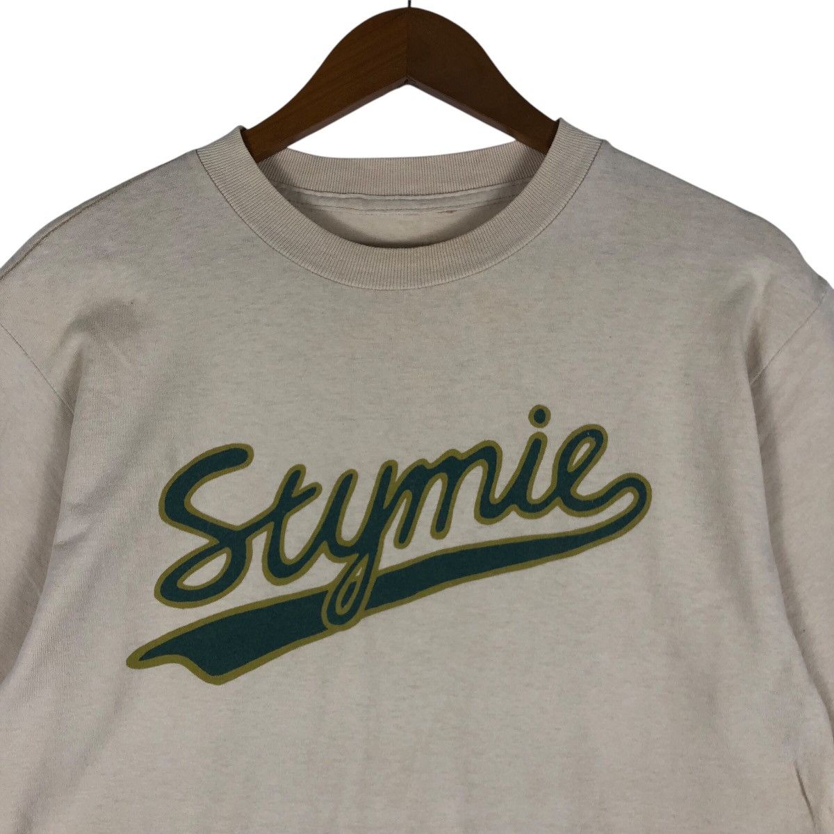 Vintage STYMIE Baseball Streetwear Vintage T-Shirt Size US XL / EU 56 / 4 - 3 Thumbnail