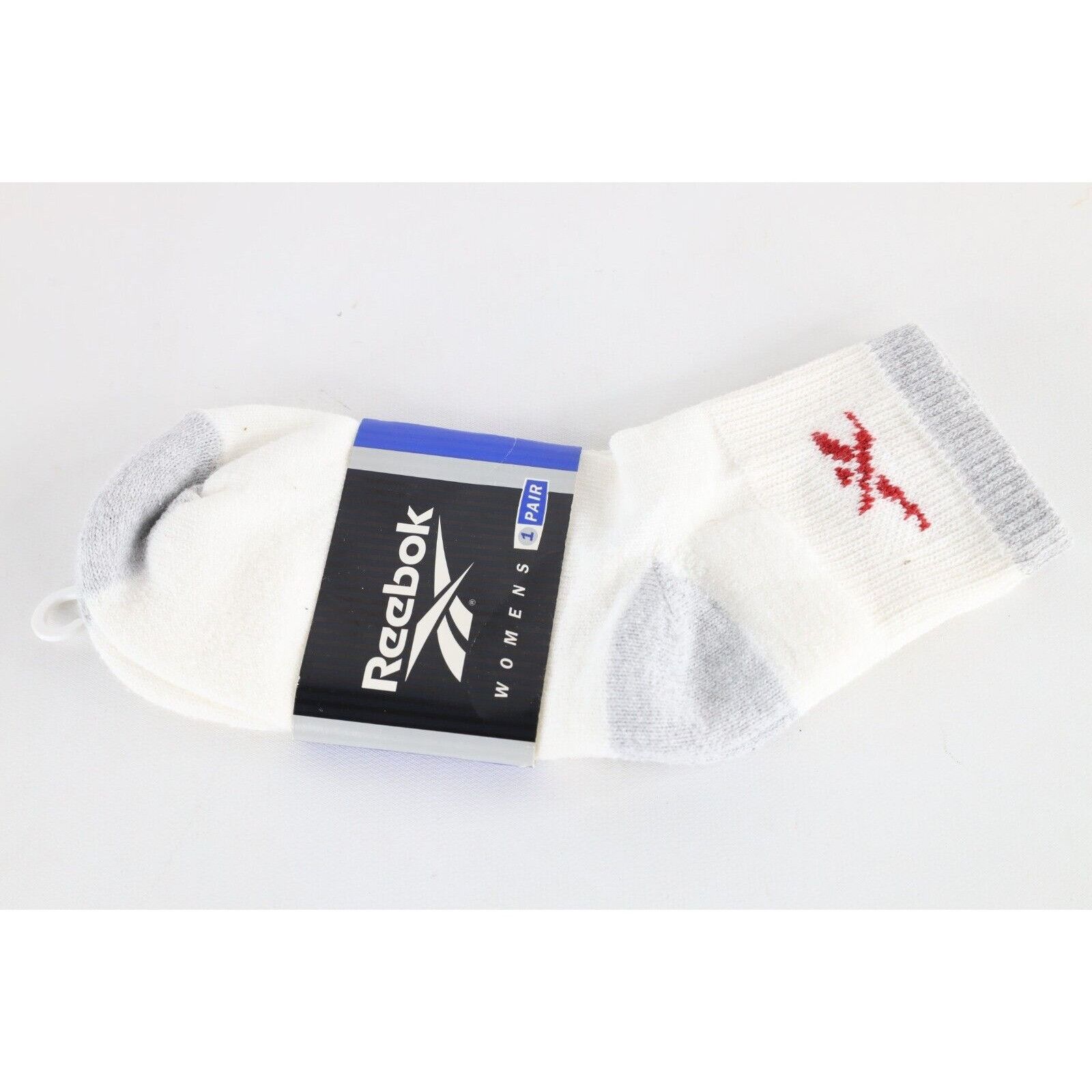 Reebok × Vintage Deadstock Vintage 90s Reebok Classic Logo Ankle Socks White Size ONE SIZE - 1 Thumbnail