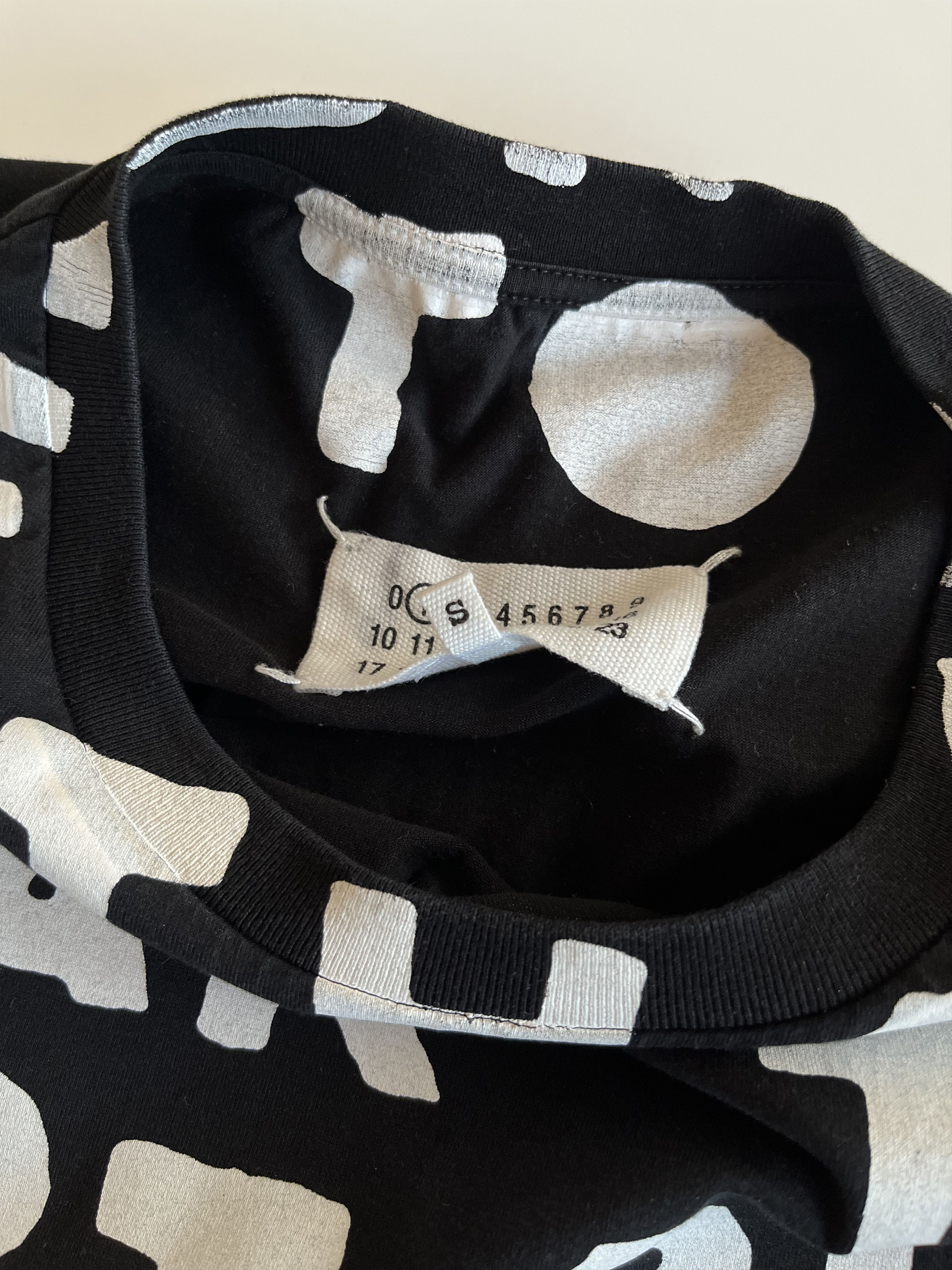 Maison Margiela Maison Margiela Aids Round Neck Pattern Line One Tee Size S / US 4 / IT 40 - 5 Thumbnail