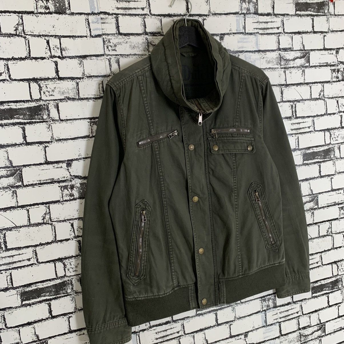 Designer × Vintage × Von Dutch Von Dutch Distressed Jacket Size L / US 10 / IT 46 - 3 Thumbnail