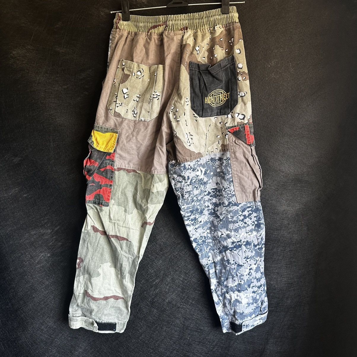 Japanese Brand Coursemys Pants Multicolor Camo Size US 35 - 4 Thumbnail