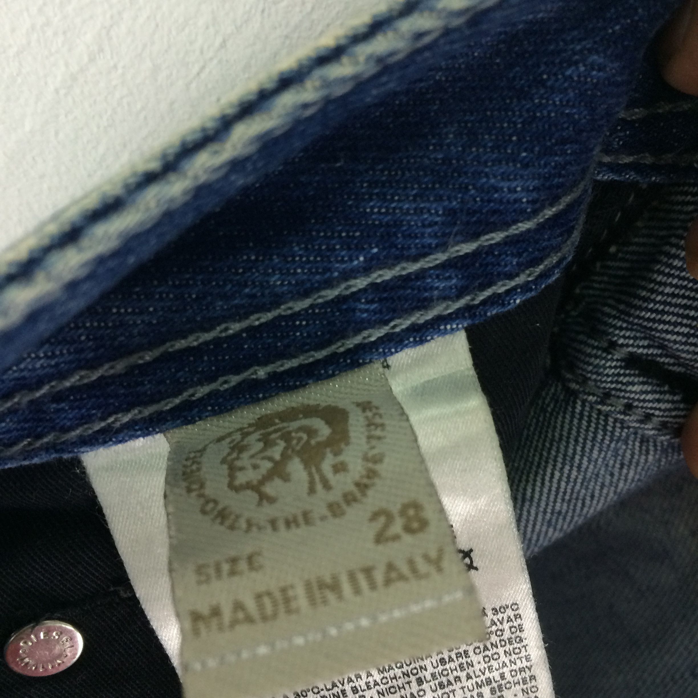 Diesel X30 DIESEL INDUSTRY LARKEE comfort straight JEANS Size US 31 - 12 Thumbnail