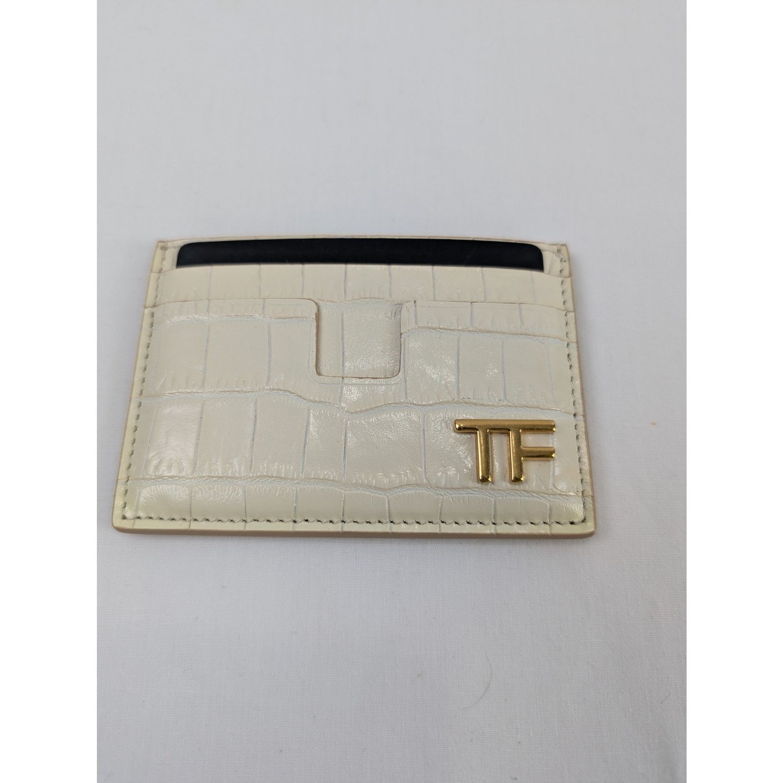 Tom Ford o1rshd1 Size: OS / Card Holder in Ivory Size ONE SIZE - 3 Thumbnail