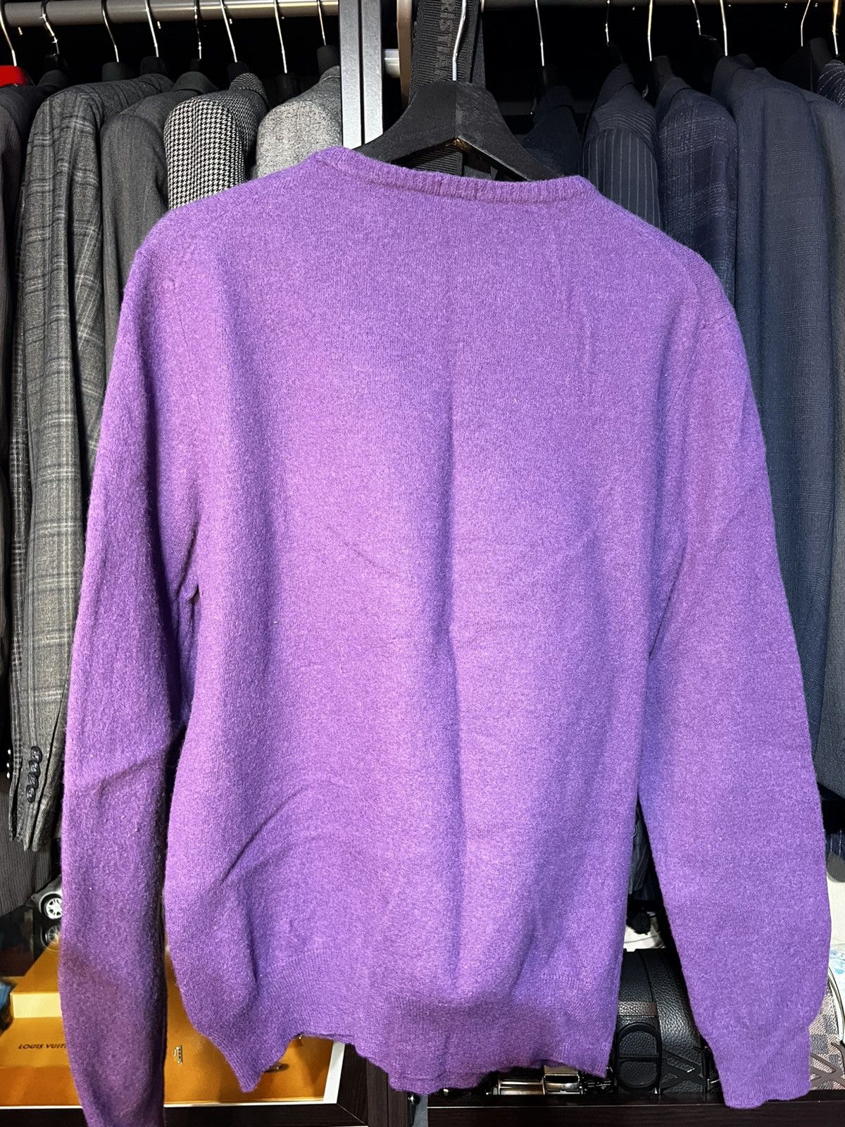 Hugo Boss Hugo Boss Wool Sweater - Purple. Size L Size US L / EU 52-54 / 3 - 4 Thumbnail