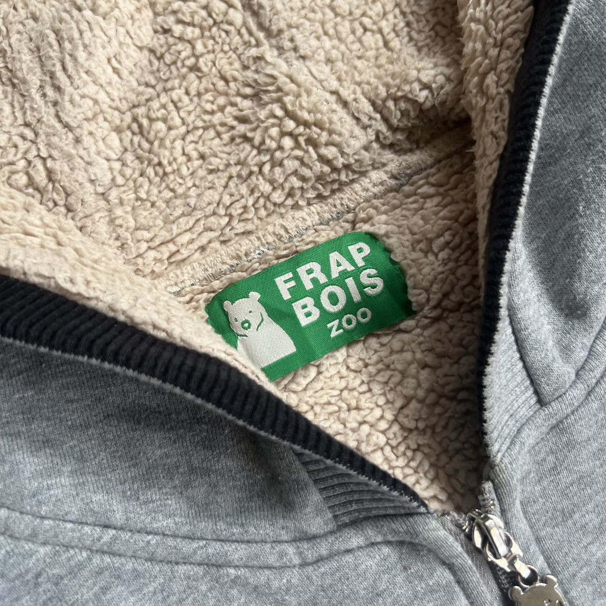 Issey Miyake Frabois Zoo Angel Blue Style Sherpa Zip up Hoodie Size US M / EU 48-50 / 2 - 3 Thumbnail