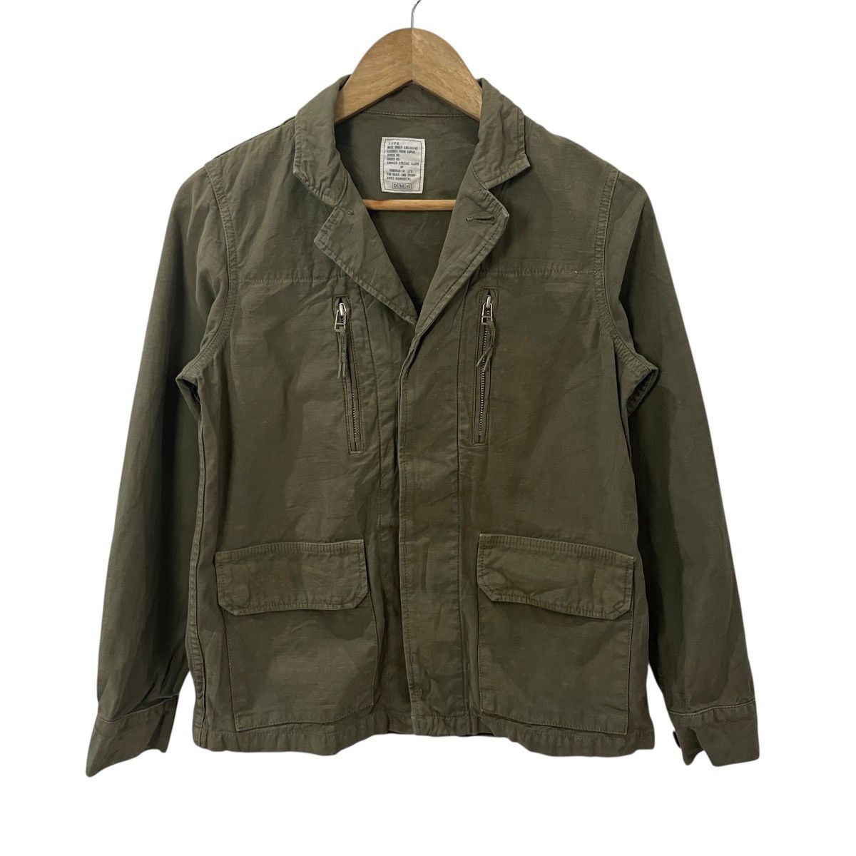 Japanese Brand Vintage Dmg Domingo Military Jacket Size L / US 10 / IT 46 - 1 Thumbnail