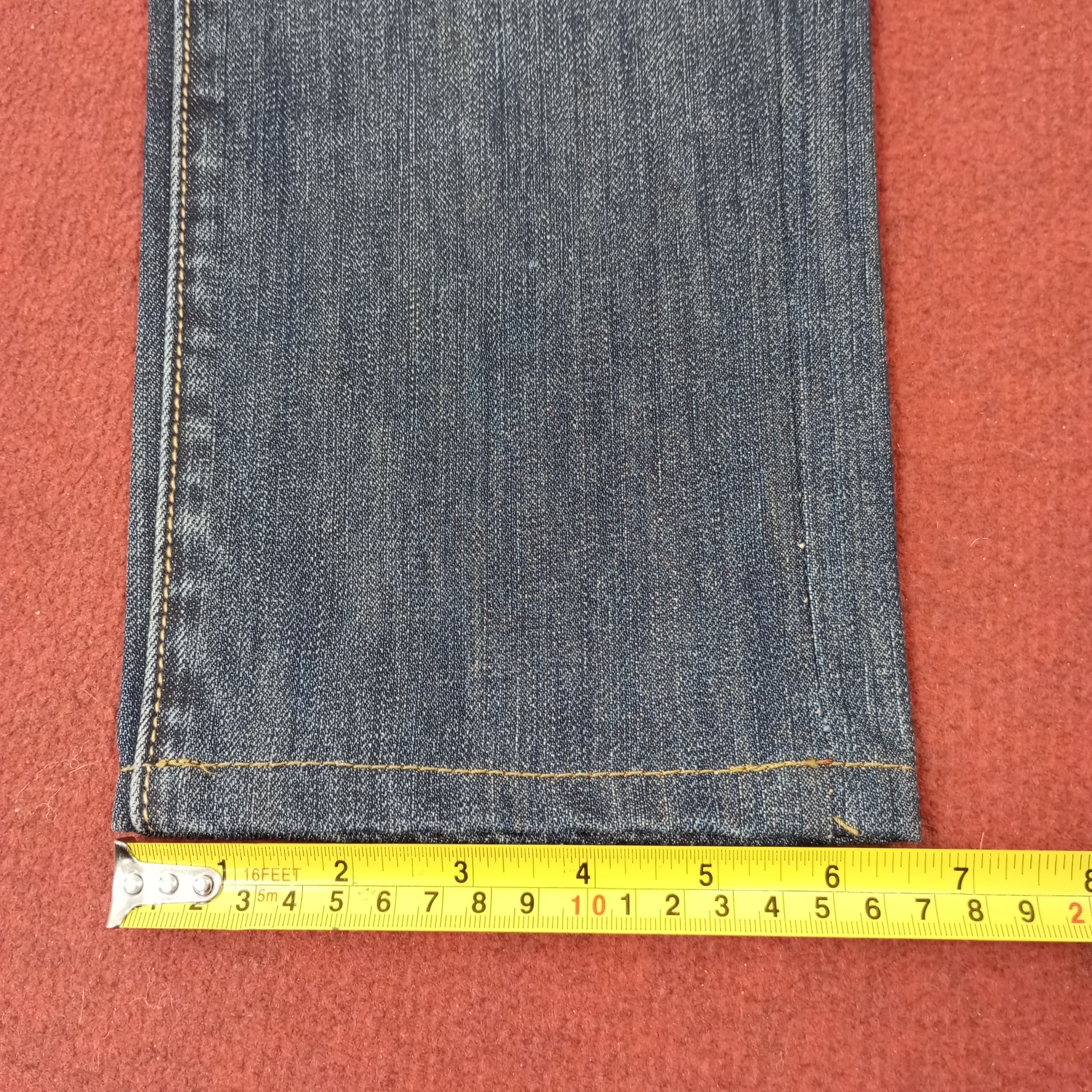 Christian Audigier × Vintage Christian Audigier Jeans Custom Art Spellout Style c217n8 Size US 30 / EU 46 - 11 Thumbnail