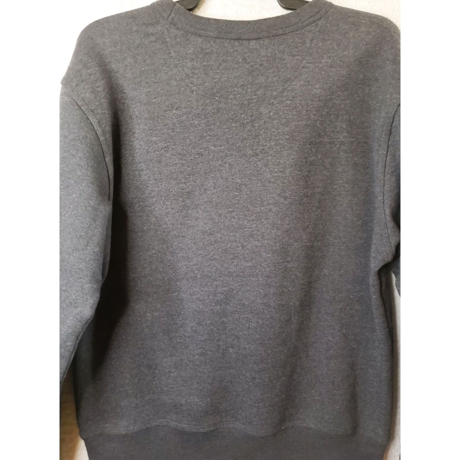 Champion Champion Powerblend Fleece Crew Neck Sweatshirt with C Logo Mens M Granite Heather Heavyweight Size US M / EU 48-50 / 2 - 6 Thumbnail
