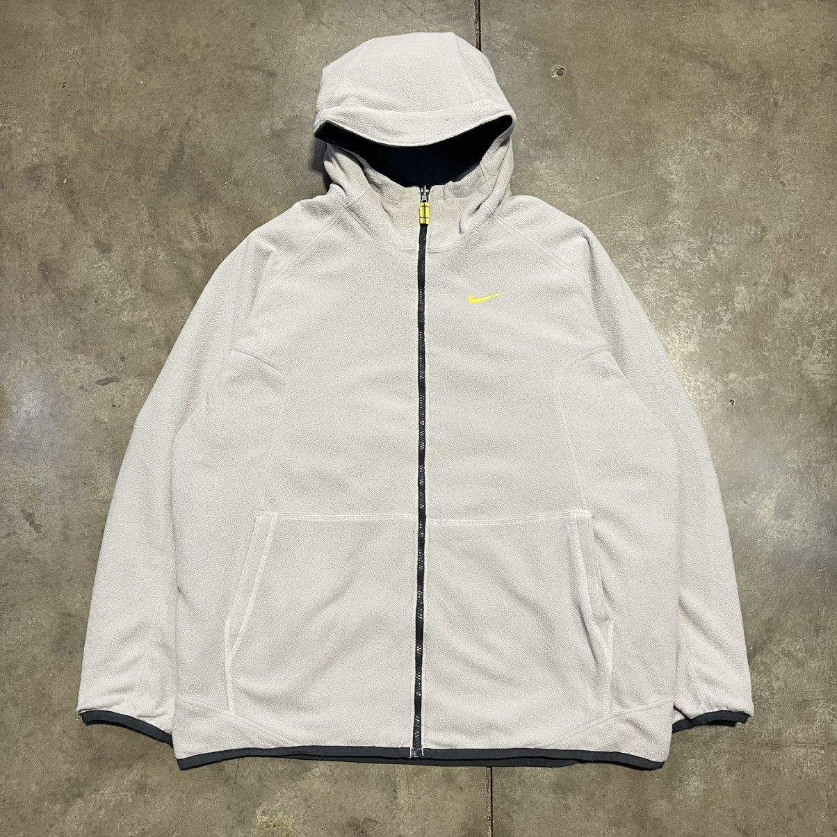 Nike × Vintage Vintage Nike Reversible Puffer Jacket Mini Swoosh Fleece Y2K Size US XL / EU 56 / 4 - 8 Thumbnail