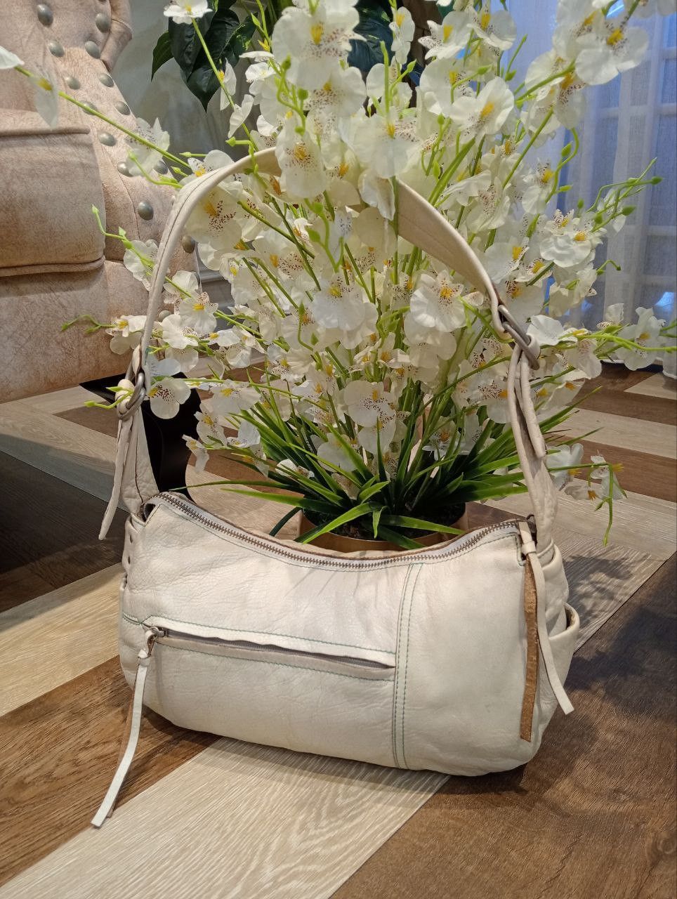 Yohji Yamamoto Y'SACCS YOHJI YAMAMOTO ADJUSTABLE SHOULDER BAG - LEATHER Size ONE SIZE - 3 Thumbnail