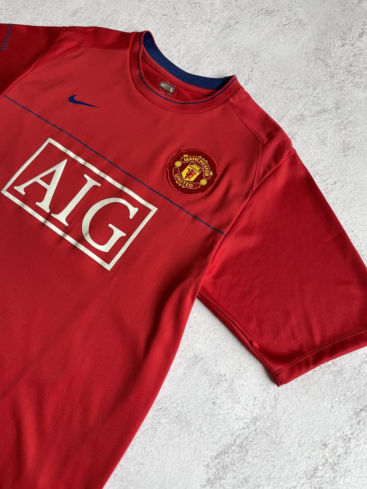 Vintage Nike Manchester United 2007/2008 Home Training Soccer Kit L Size US L / EU 52-54 / 3 - 2 Thumbnail