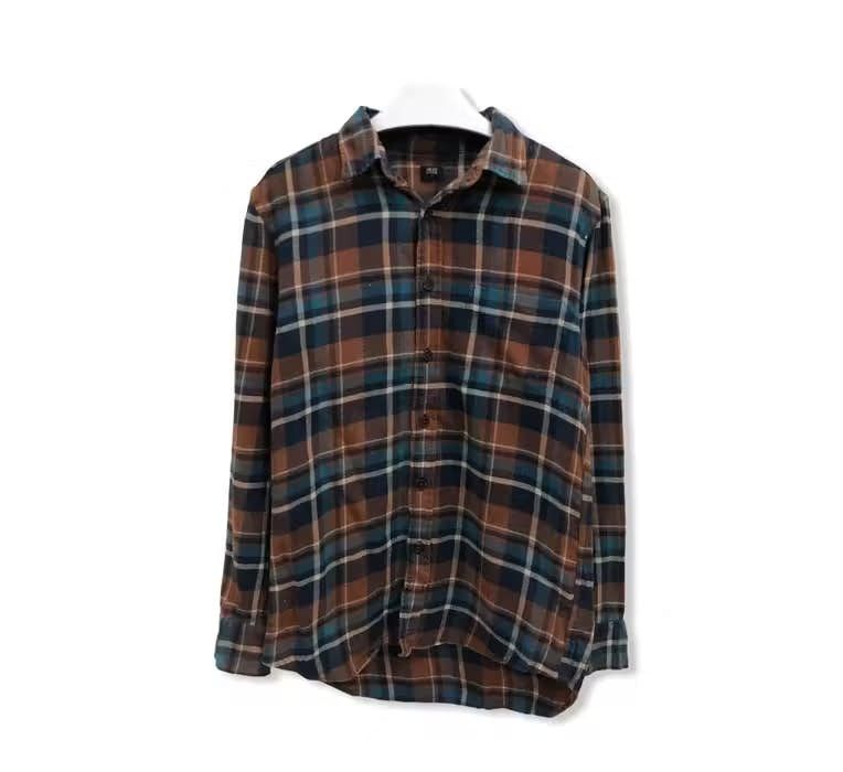 Japanese Brand Japanese Brand Uniqlo Plaid Tartan Flannel Shirt 👕 Size US S / EU 44-46 / 1 - 1 Thumbnail