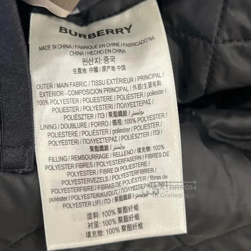 Burberry Burberry Black Quilted Cotton Long Jacket. Size M / US 6-8 / IT 42-44 - 7 Thumbnail
