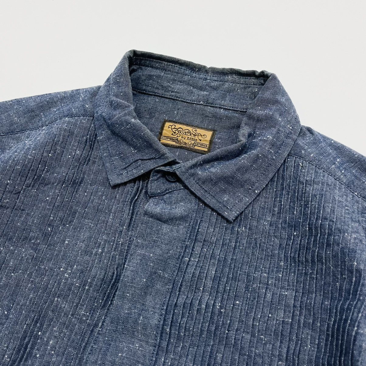 Japanese Brand Brown by 2-Tacs Texture Shirt Size US M / EU 48-50 / 2 - 3 Thumbnail