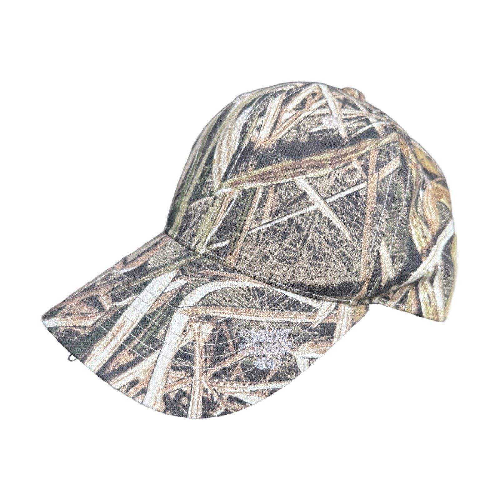 Vintage Vintage Camo Hunting Baseball Cap Hat Adjustable OSFA Size ONE SIZE - 2 Thumbnail