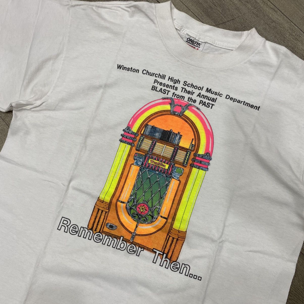Band Tees × Rap Tees Vintage Winston Churcill scholl music Tshirt Size US XL / EU 56 / 4 - 2 Thumbnail