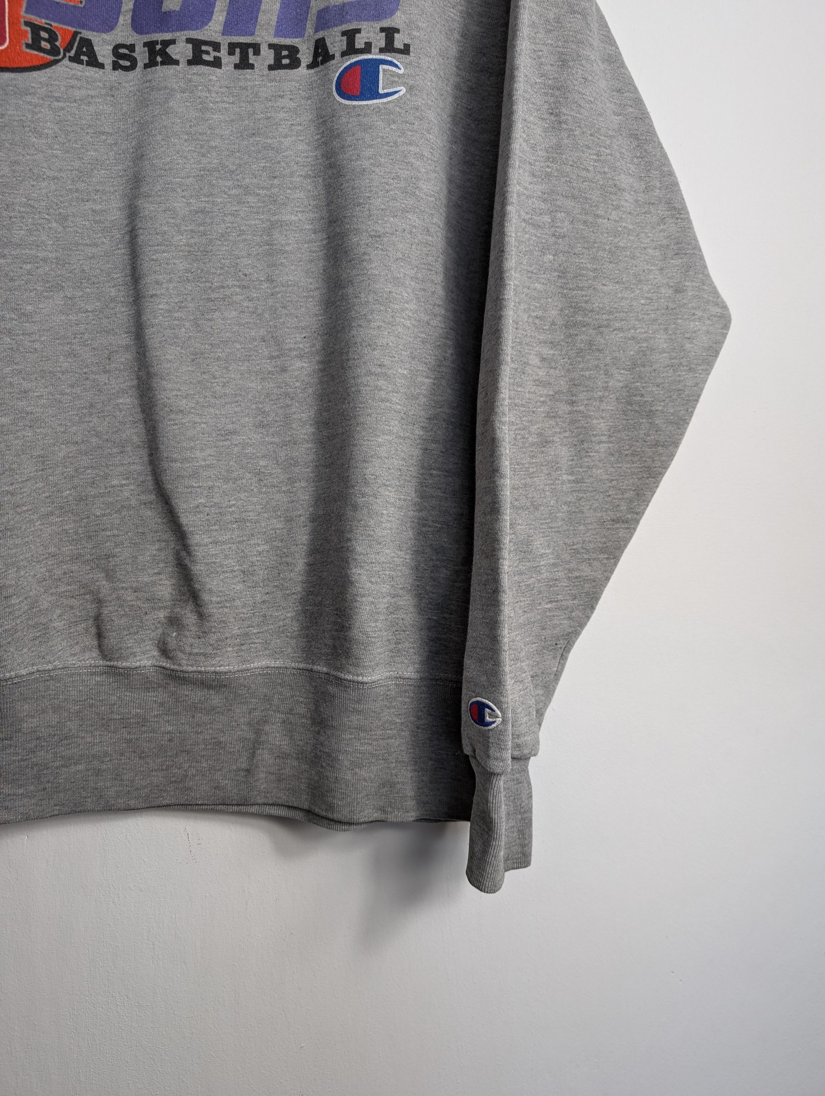 Champion Vintage Champion NBA Phoenix Suns Crewneck Boxy Grey Y2K Size US M / EU 48-50 / 2 - 4 Thumbnail