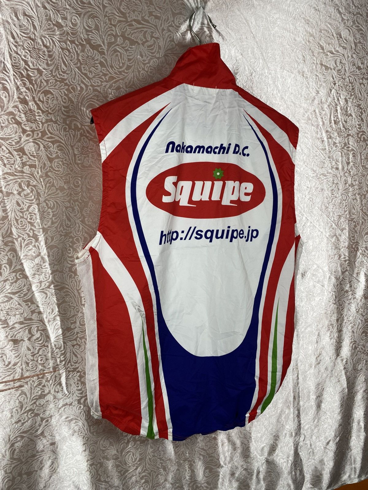 PEARL iZUMi Vintage Pearl Izumi Cycling Wind Vest Squipe Nakamachi D.C Size US L / EU 52-54 / 3 - 9 Thumbnail