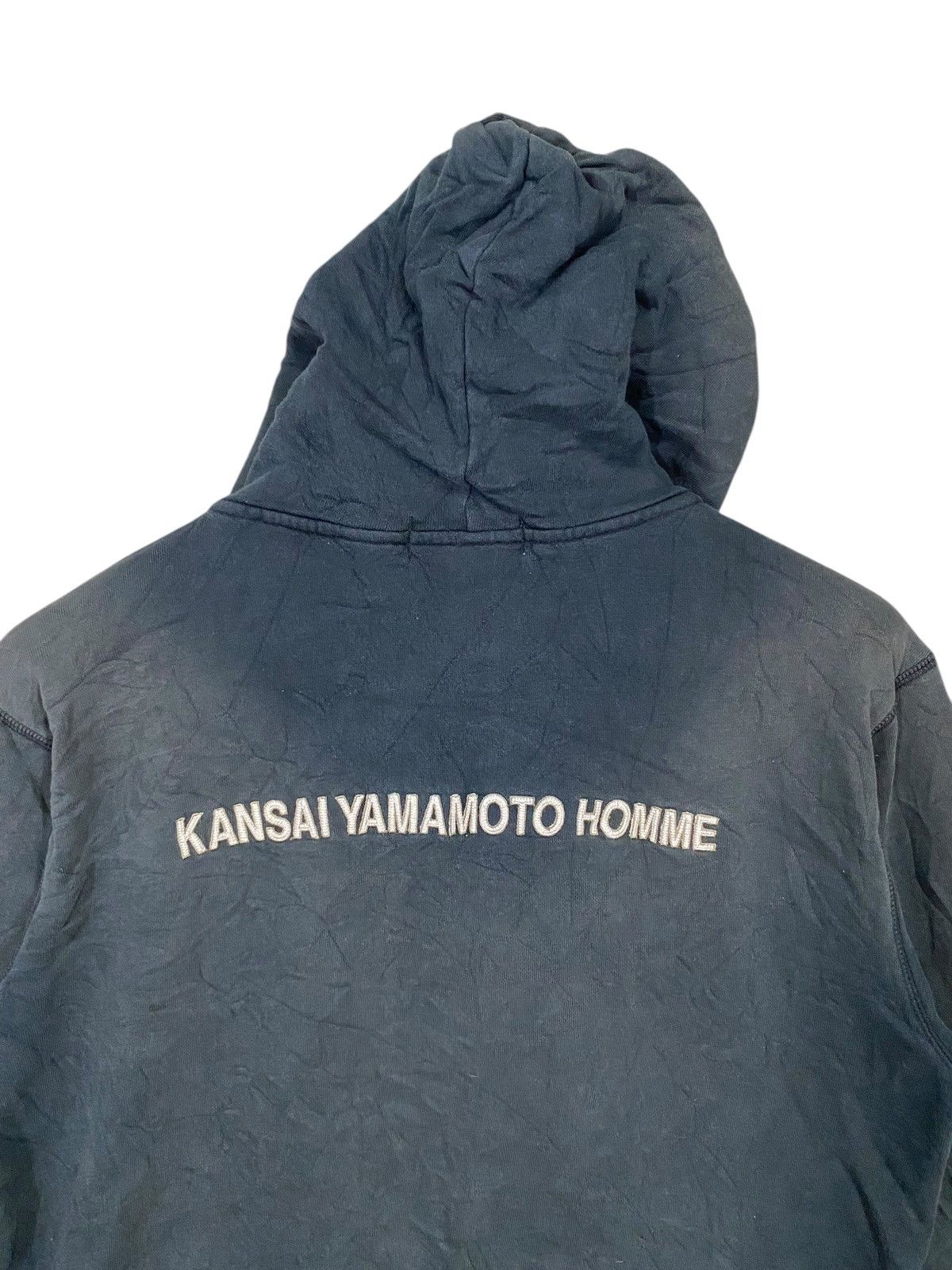 Designer × Japanese Brand × Kansai Yamamoto Kansai yamamoto hoodie back hit distressed Size US M / EU 48-50 / 2 - 5 Thumbnail
