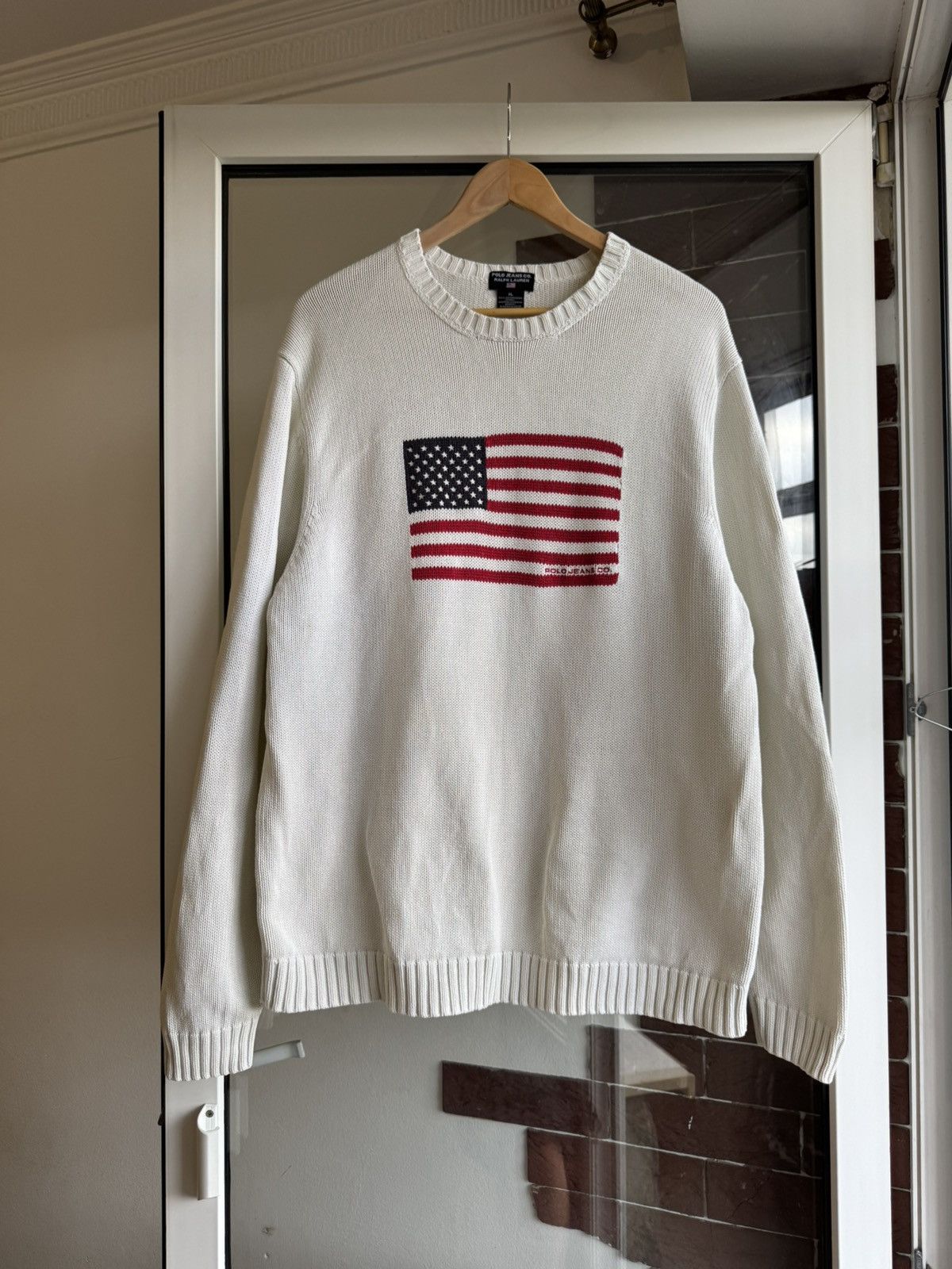 Polo Ralph Lauren 🇺🇸Polo Ralph Lauren American Flag sweater Size US XL / EU 56 / 4 - 3 Thumbnail